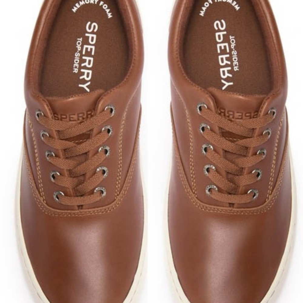 Sperry CVO Memory Foam Leather Sneakers 13M